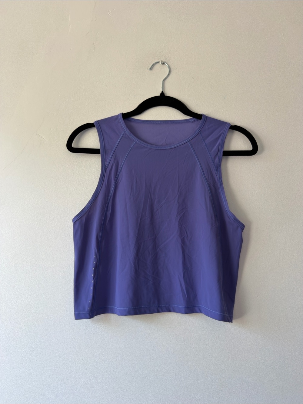 Lululemon Purple Sleeveless Cropped Tank Top Size 6